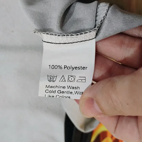 Men's Black Skull & Flame Graphic Short-Sleeve Tee - Picture 4 of 9